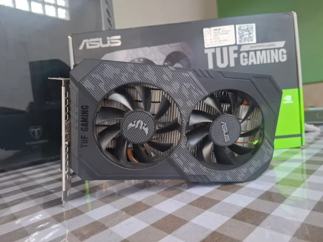 Placa de Vídeo GTX1660 TI Asus Tuf