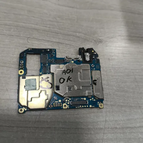 Placa Samsung A01 original retirada 100% funcionando 