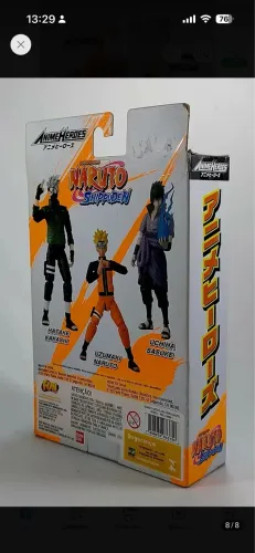 BONECO BANDAI ANIME HEROES NARUTO SAGE MODE 36907 NOVO ORIGINAL