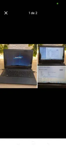 Notebook Samsung com defeito