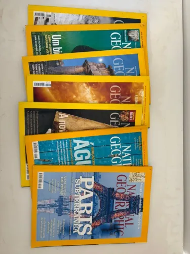 Revistas National Geographic para colecionadores
