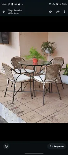 MESA DE VIDRO