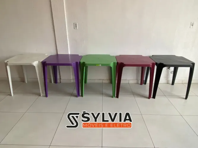 Mesas de plástico 