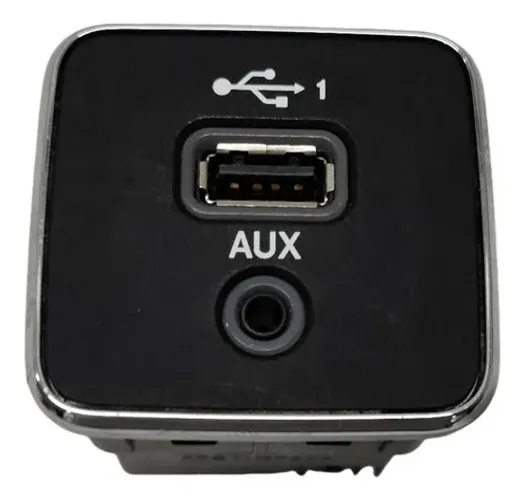Entrada Usb Auxiliar Jeep Renegade 2021 609278700 Preto