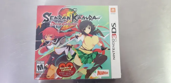 Senran Kagura 2 Deep Crimson Double D edition novo lacrado Nintendo 3DS