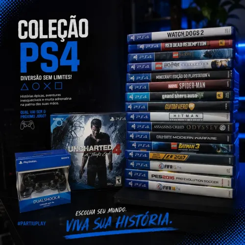 Ps4 Slim com caixa