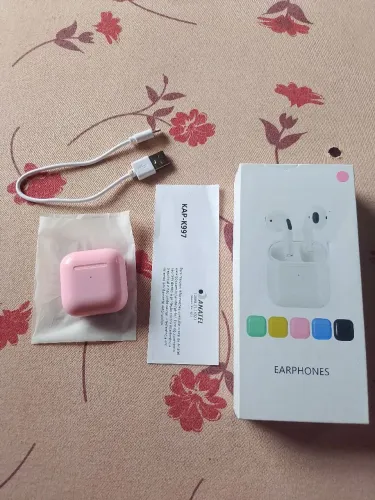 EARPHONE ROSA TODO ORIGINAL