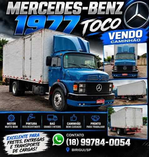 VENDO CAMINHÃO MERCEDES 