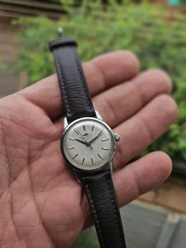 Relógio Suíço Movado Kingmatic vintage anos 50