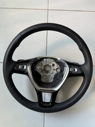 Volante multifuncional Amarok V6 com paddle shift 