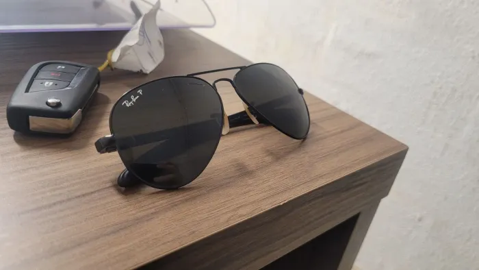 Ray-Ban RB8307 Aviator Tech Carbon Fibre Polarizado - Original