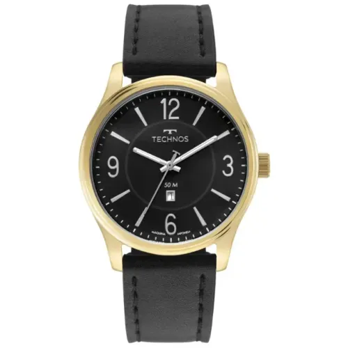 Relógio Technos Masculino Steel Dourado