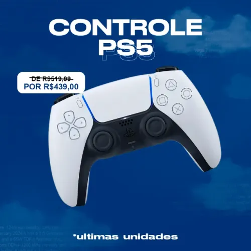 Controle Original PS5 - DualSense