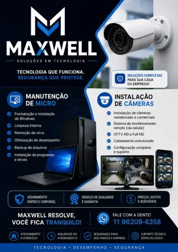 Instalador de Câmeras 