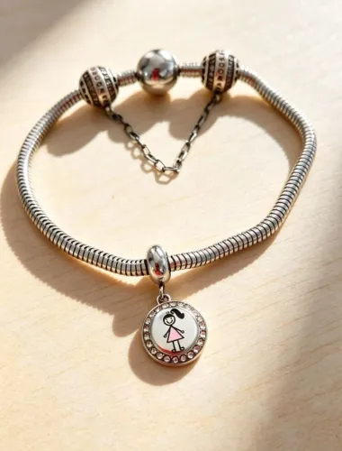 Pulseira Life com Trava e Berloque