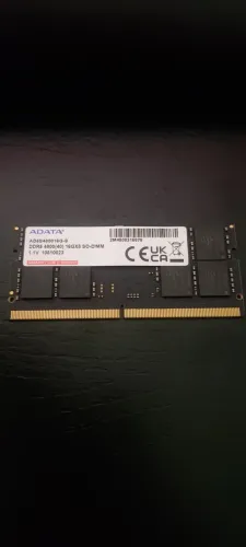 Memória Ram Notebook ADATA DDR5 16GB 4800mhz