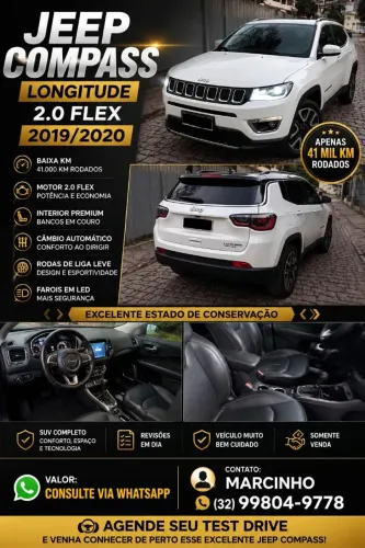 Jeep Compass Limited 2.0 4X2 Flex 16V Aut. 2020