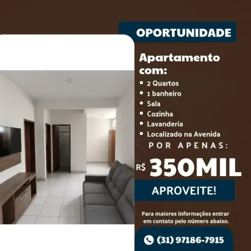 Apartamento Bethânia - Ipatinga 2 Quartos