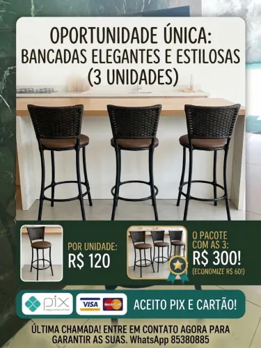 Bancada pra vender logo