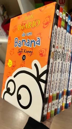 Coleção Diário de um Banana 01 ao 19 - Box + Edições Capa Dura