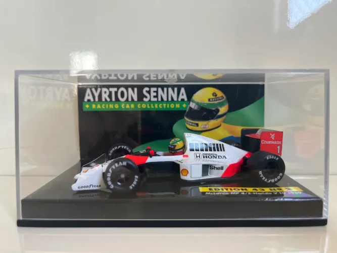 Ayrton Senna 1:43 F1 Minichamps Edition 43 N:2 McLaren MP 4/5-Honda V10 1989