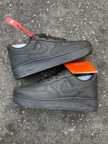 Tênis Nike Air Force 1 Premium Masculino Cor: Preto Clássico - Disponível 37 AO 43