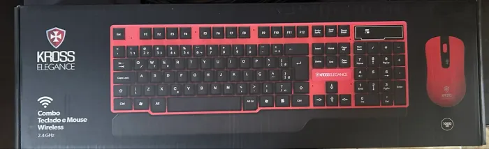 PROMOÇÃO - Mouse e Teclado sem fio 