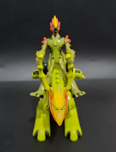 Ben 10 Fogo Fatuo com montaria Enormossauro Original Bandai