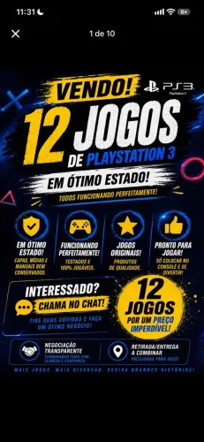 12 jogos de ps3
