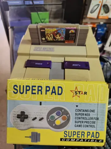 Super Nintendo FAT + 1 jogo + Controle ( Envio Olx )