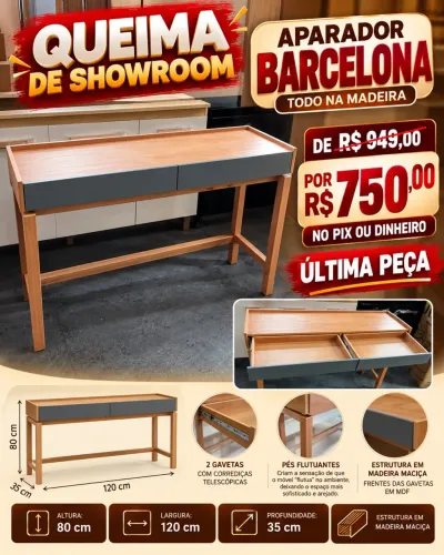 APARADOR BARCELONA ULTIMA PEÇA