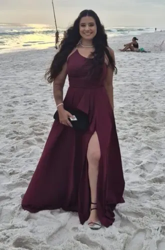 vestido Marsala madrinha , usado 1 vez 