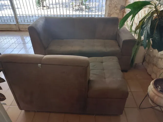 vendo sofa usado 5 lugares whatsapp *
