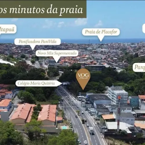 Lançamento Vog Itapuã, 2/4 sendo 2 suítes, infraestrutura completa de lazer