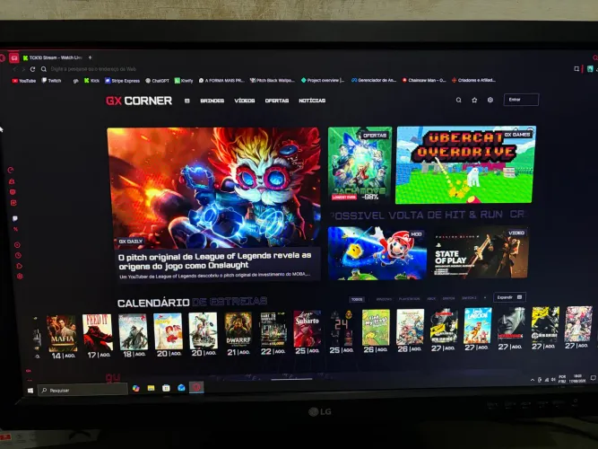 Monitor LG articulado