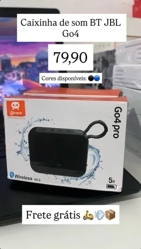 Caixinha de som