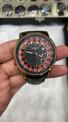 Relógio Jacob Co Cassino Elegante Novo Envio Imediato
