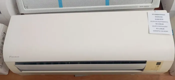 Ar condicionado Daikin 18.000 BTUs inverter