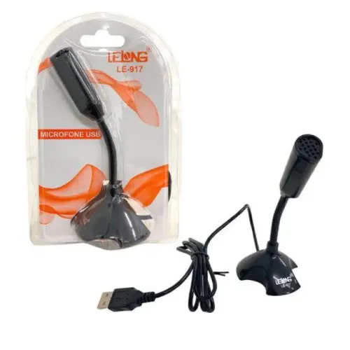 Microfone mesa USB desktop PC M-306 M-309 LE-917