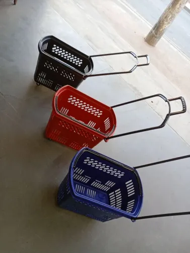CESTA PLASTICA COM RODAS PROMOCAO 169.00 AVISTA *