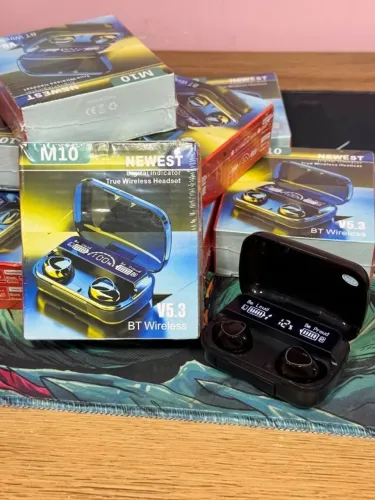 Fone M10 Fone De Ouvido Bluetooth Sem Fio Sem Fio Tws Estéreo 