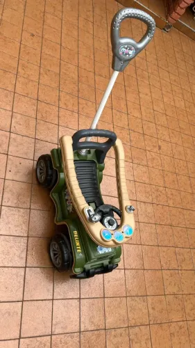 Carrinho Empurrador Infantil Jeep Verde Usado Ótimo Estado - Passeio Bebê