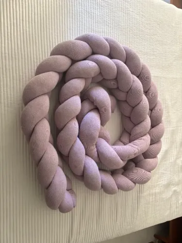 Trança de tricot para Berço