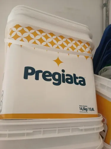 Baldes de Margarina Vazios 15,8 Litros com Tampa - Higienizados