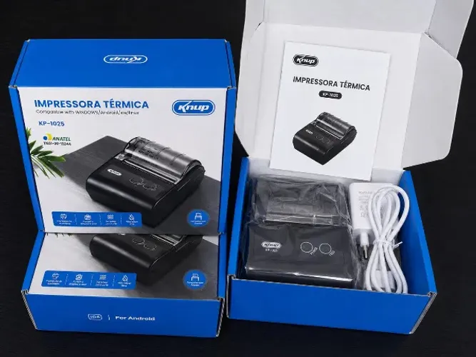 Mini Impressora Portátil Bluetooth - A Pronta Entrega