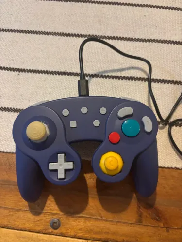 Controle game Cube sem fio - Reconhece pc com fio - reconhece WiiU - Não deu switc