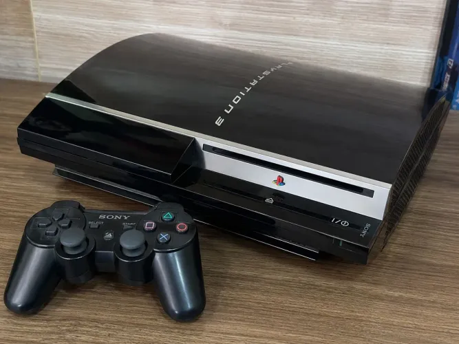 Ps3 500gb, vários jogos tops