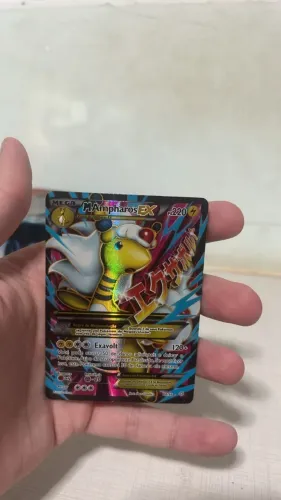 CARTA POKEMON RARA M Ampharos-EX (88/98) MP HP