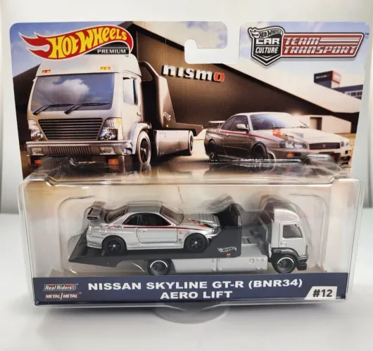 HOT WHEELS TEAM TRANSPORT NISMO SLYLINE (BRN34)