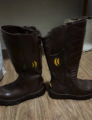 bota palmilhado boots pb marrom 41